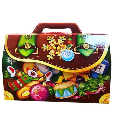 Набір новорічний ЖИТОМИРСЬКІ ЛАСОЩІ Саквояж, 508г